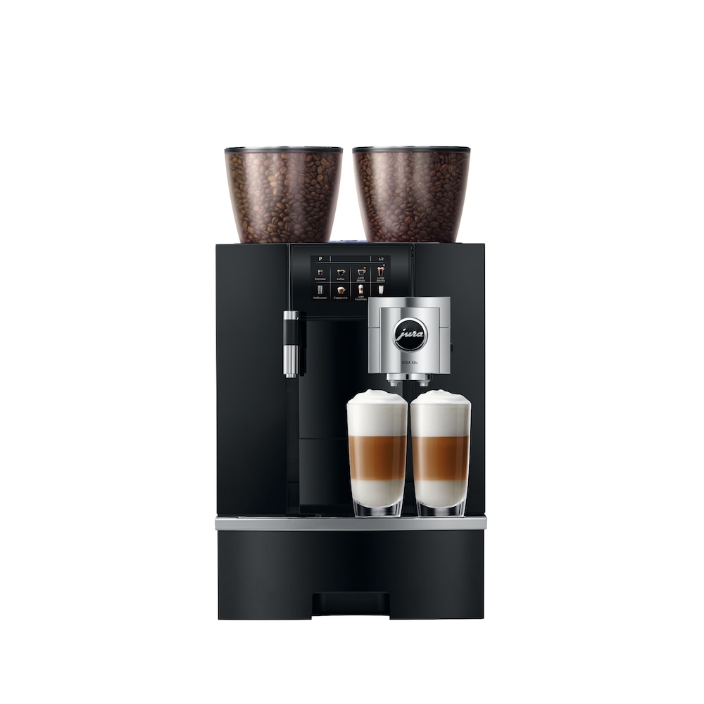 JURA Gastro GIGA X8c Aluminium Schwarz Professional Kaffeevollautomat