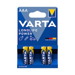 VARTA Longlife Batterie Micro AAA LR3 4er Blister