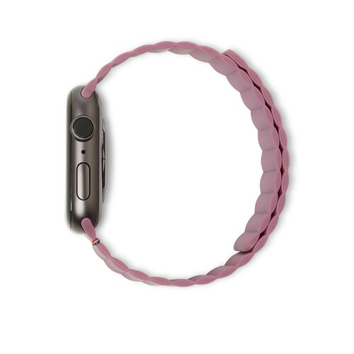 decoded Silicone Traction Magnetic Traction Strap LITE Mauve 42-44mm