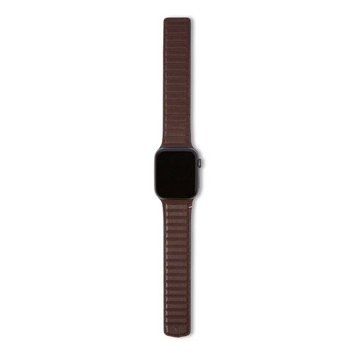 Decoded Leather Magnetic Traction Strap LITE Brown 42-44mm