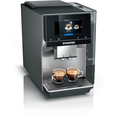 Noch günstig Kaufen-Siemens TP705D01 EQ.700 classic Kaffeevollautomat grau. Siemens TP705D01 EQ.700 classic Kaffeevollautomat grau <![CDATA[• Kaffee zubereiten war noch nie einfacher dank coffeeSelect Display • oneTouch DoubleCup • reduzierter Bitterstoffgehalt dank ar