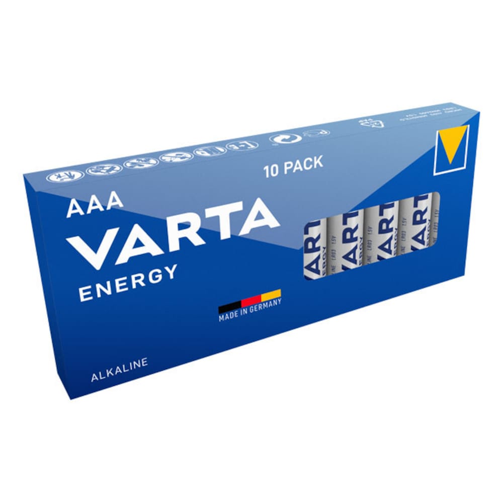 VARTA Energy Batterie Mignon AAA LR3 10er Retail Box