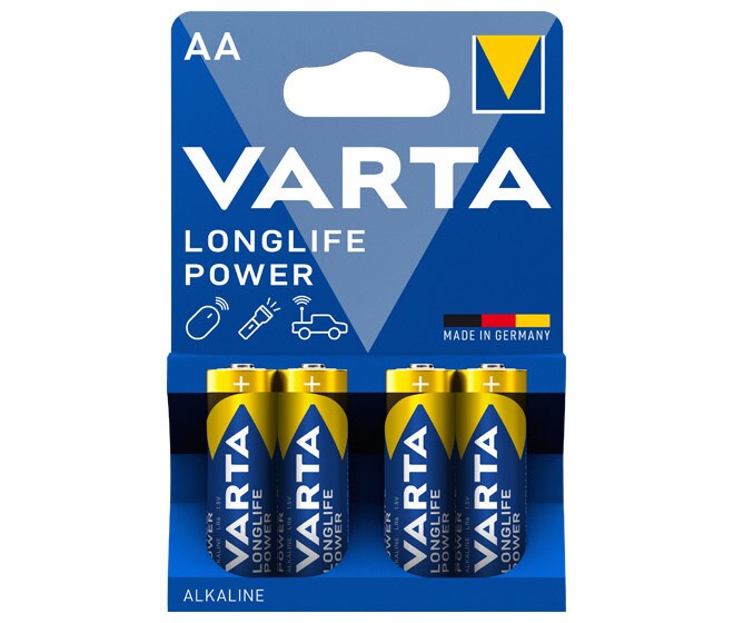 VARTA Longlife Power Batterie Mignon AA LR6 4er Blister