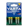 VARTA Ready2Use Akku Micro AAA HR3 4er Blister (1000 mAh)