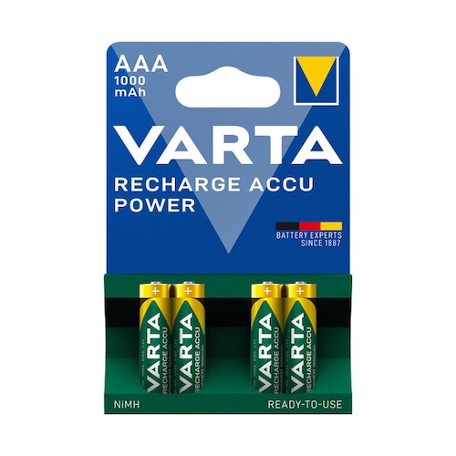 VARTA Ready2Use Akku Micro AAA HR3 4er Blister (1000 mAh)