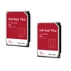WD Red Plus 2er Set WD140EFGX - 14 TB 7200 rpm 512 MB 3,5 Zoll SATA 6 Gbit/s CMR