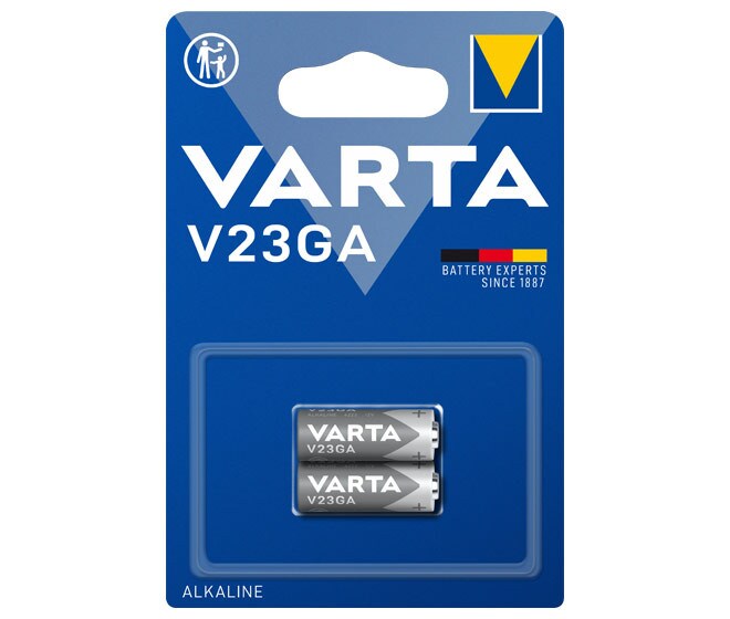 VARTA Electronics Batterie Alkaline MN21 V23GA 12V 2er Blister