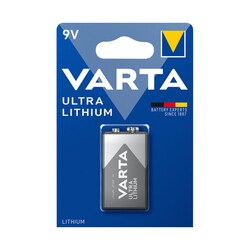 VARTA Professional Ultra Lithium Batterie E-Block 66FR61 9V 1er Blister