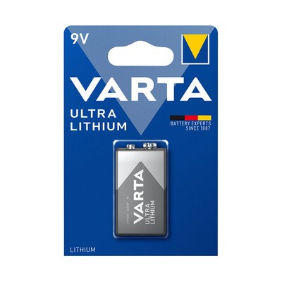 VARTA Professional Ultra Lithium Batterie E-Block 66FR61 9V 1er Blister