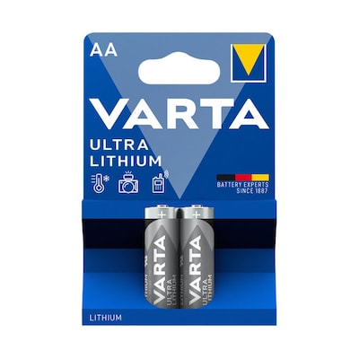 Mignon AA günstig Kaufen-VARTA Professional Ultra Lithium Batterie Mignon AA FR06 2er Blister. VARTA Professional Ultra Lithium Batterie Mignon AA FR06 2er Blister <![CDATA[• VARTA Professional Ultra Lithium Batterie Mignon • AA FR06 2er Blister]]>. 