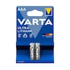 VARTA Professional Ultra Lithium Batterie Micro AAA FR03 2er Blister