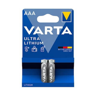 AAA VARTA günstig Kaufen-VARTA Professional Ultra Lithium Batterie Micro AAA FR03 2er Blister. VARTA Professional Ultra Lithium Batterie Micro AAA FR03 2er Blister <![CDATA[• VARTA Professional Ultra Lithium Batterie Micro • AAA FR03 2er Blister]]>. 