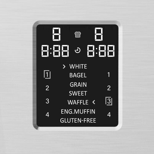 Gastroback 42396 Design Toaster Digital 4S Edelstahl