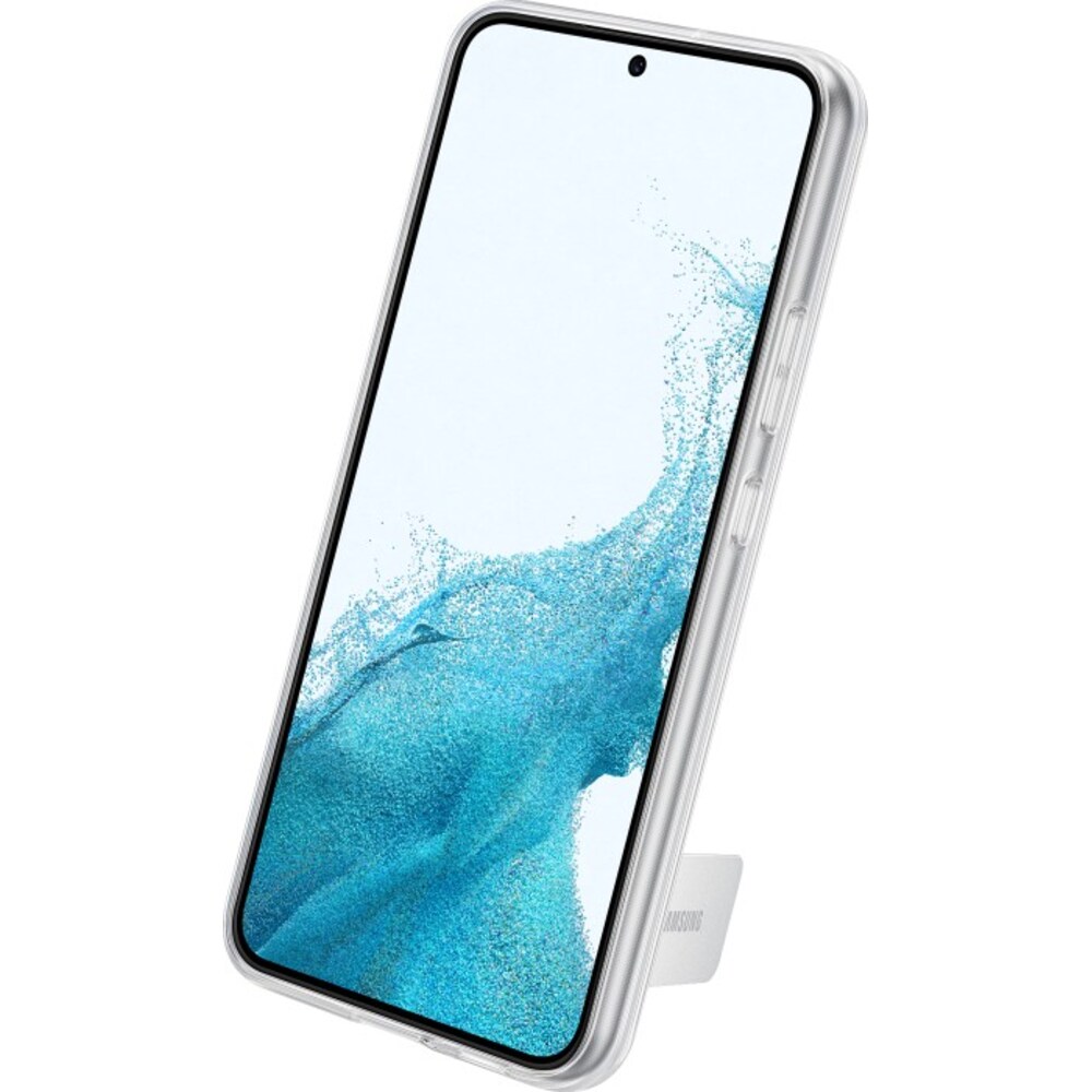Samsung Clear Standing Cover EF-JS901 für Galaxy S22+ Transparent