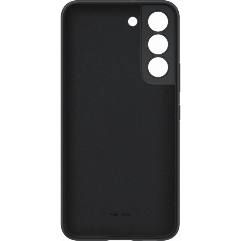 Samsung Silicone Cover EF-PS901TBEGWW für Galaxy S22 Schwarz