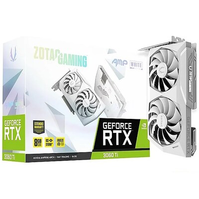 Zotac  GAMING GeForce RTX 3060Ti AMP White Ed. 8GB GDDR6 Grafikkarte 3xDP/HDMI | 04895173624216