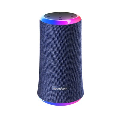 Bluetooth mit günstig Kaufen-soundcore by Anker Flare II Bluetooth Lautsprecher LED-Beleuchtung IPX7 blau. soundcore by Anker Flare II Bluetooth Lautsprecher LED-Beleuchtung IPX7 blau <![CDATA[• Bluetooth Lautsprecher mit 360°-Sound • wasserdicht nach IPX7, laden über USB-C •