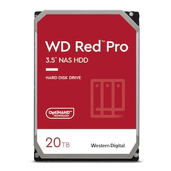 WD Red Pro WD201KFGX - 20 TB 7200 rpm 512 MB 3,5 Zoll SATA 6 Gbit/s