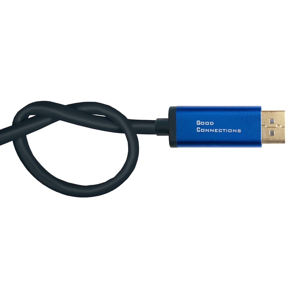 Good Connections Adapterkabel Smartflex USB-C/ DisplayPort 4K UHD 60Hz 1m blau