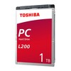 Toshiba L200 Slim HDKCB88ZKA01T - 1TB 5400rpm 128MB SATA600 2.5zoll Bulk