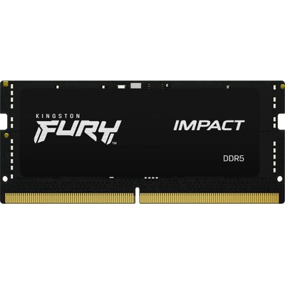 as a günstig Kaufen-32GB (1x32GB) KINGSTON FURY Impact DDR5-4800 CL38 RAM Gaming Notebookspeicher. 32GB (1x32GB) KINGSTON FURY Impact DDR5-4800 CL38 RAM Gaming Notebookspeicher <![CDATA[• 32 GB (RAM-Module: 1 Stück) • DDR 5-RAM 4800 MHz • CAS Latency (CL) 38-38-38 •