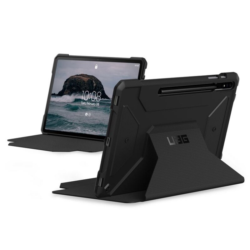 UAG Urban Armor Gear Metropolis Case Samsung Galaxy Tab S8+ / S7+ schwarz