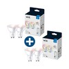 WiZ 50W GU10 Spot Tunable White & Color, 4er Pack