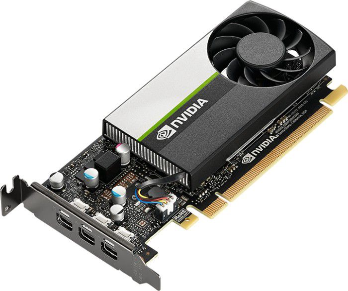 PNY NVIDIA T400 2 GB GDDR6 PCIe 3.0 Workstation Grafikkarte 3x mDP Low Profile