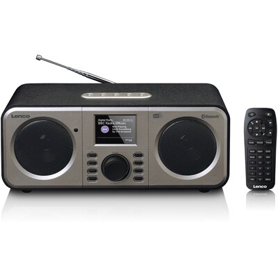 to Be günstig Kaufen-Lenco DAR-030BK Digitalradio mit DAB+, Bluetooth, Schwarz. Lenco DAR-030BK Digitalradio mit DAB+, Bluetooth, Schwarz <![CDATA[• DAB+/UKW Audiosystem + Bluetooth • Empfangsart: DAB+ - UKW - Audio-Eingang • Wiedergabe von: Bluetooth • Wecker - Displ