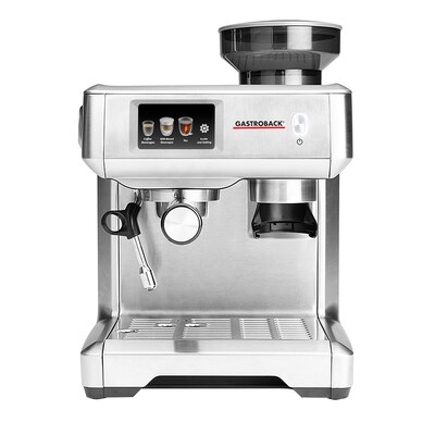 mit IG günstig Kaufen-Gastroback 42623 Design Espresso Barista Touch Advanced Edelstahl. Gastroback 42623 Design Espresso Barista Touch Advanced Edelstahl <![CDATA[• Programmierbare Siebträgermaschine mit Kegelmahlwerk und Touchscreen • Professionelle ULKA Espressopumpe m