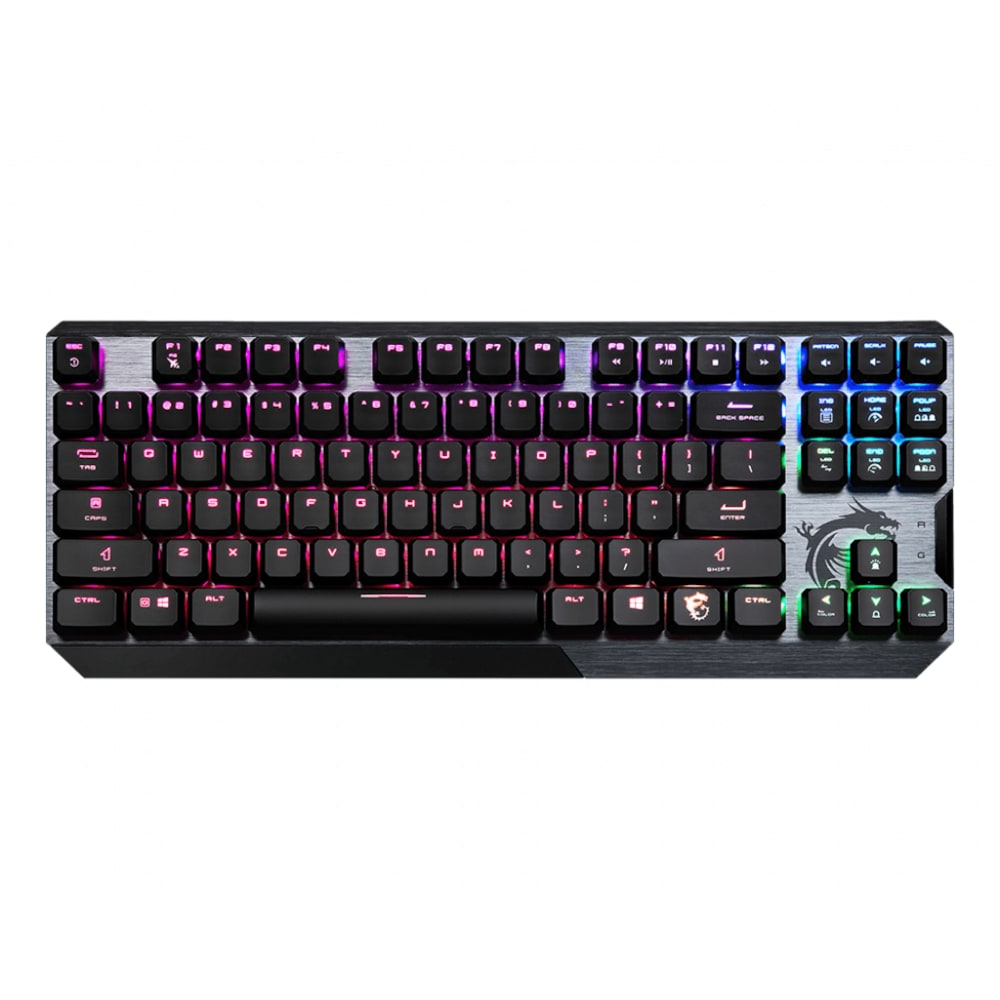 MSI Vigor GK50 Low Profile TKL DE Kabellose Gaming Tastatur RGB