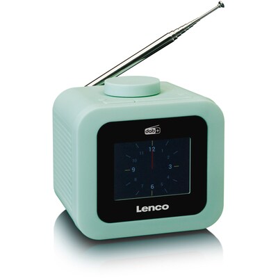 CD Radio günstig Kaufen-Lenco CR-620 FM-/DAB+ Radiowecker, Grün. Lenco CR-620 FM-/DAB+ Radiowecker, Grün <![CDATA[• DAB+/UKW Radiowecker • Empfangsart: DAB+ - UKW • Senderspeicher: 40 - Wecker - Display mit Uhr • mit Farbdisplay • Duale Alarmfunktion]]>. 