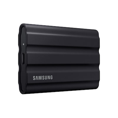 Samsung günstig Kaufen-Samsung Portable SSD T7 Shield 2 TB USB 3.2 Gen2 Typ-C Schwarz PC/Mac. Samsung Portable SSD T7 Shield 2 TB USB 3.2 Gen2 Typ-C Schwarz PC/Mac <![CDATA[• 2 TB (V-NAND mit NVMe) • Maximale Lese-/Schreibgeschwindigkeit: 1.050 MB/s / 1.000 MB/s • Stoßfe