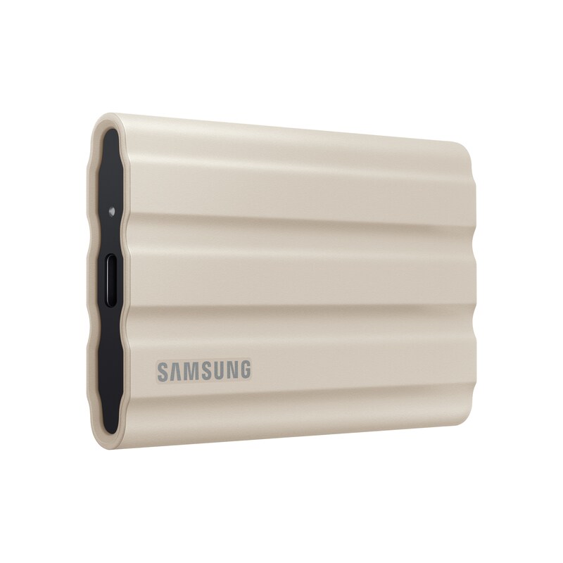 Samsung Portable SSD T7 Shield 2 TB USB 3.2 Gen2 Typ-C Beige PC/Mac