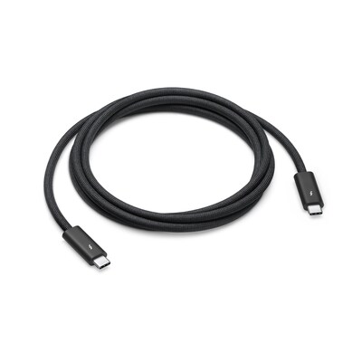 Kabel Und günstig Kaufen-Apple Thunderbolt 4 Pro (USB-C) Kabel (1,8m). Apple Thunderbolt 4 Pro (USB-C) Kabel (1,8m) <![CDATA[• Übertrage Daten mit bis zu 40 Gbit/s • Übertrage Daten mit USB 3.1 der 2. Generation mit bis zu 10 Gbit/s • DisplayPort Videoausgabe (HBR3) • B