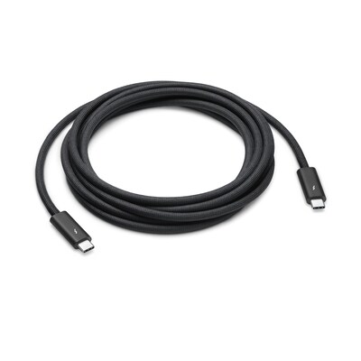 USB C  günstig Kaufen-Apple Thunderbolt 4 Pro (USB-C) Kabel (3m). Apple Thunderbolt 4 Pro (USB-C) Kabel (3m) <![CDATA[• Übertrage Daten mit bis zu 40 Gbit/s • Übertrage Daten mit USB 3.1 der 2. Generation mit bis zu 10 Gbit/s • DisplayPort Videoausgabe (HBR3) • Bis z