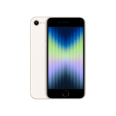 ST 1  günstig Kaufen-Apple iPhone SE 2022 64 GB Polarstern MMXG3ZD/A. Apple iPhone SE 2022 64 GB Polarstern MMXG3ZD/A <![CDATA[• A15 Bionic Hexa-Core-Prozessor • 12,0 Megapixel Hauptkamera mit optischer Bildstabilisierung • 11,94 cm (4,7 Zoll) LCD Display mit 750 x 1334