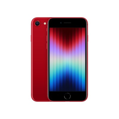 Sie mit günstig Kaufen-Apple iPhone SE 2022 64 GB (PRODUCT)RED MMXH3ZD/A. Apple iPhone SE 2022 64 GB (PRODUCT)RED MMXH3ZD/A <![CDATA[• A15 Bionic Hexa-Core-Prozessor • 12,0 Megapixel Hauptkamera mit optischer Bildstabilisierung • 11,94 cm (4,7 Zoll) LCD Display mit 750 x 