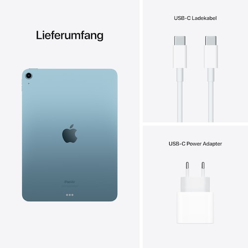 Apple iPad Air 10,9" 2022 Wi-Fi 64 GB Blau MM9E3FD/A