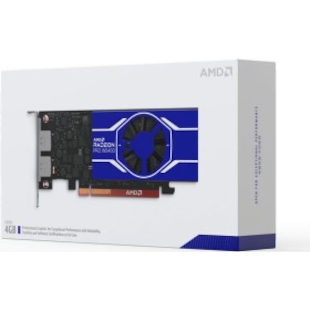 AMD Radeon Pro W6400 4GB GDDR6 Workstation Grafikkarte 2x DP