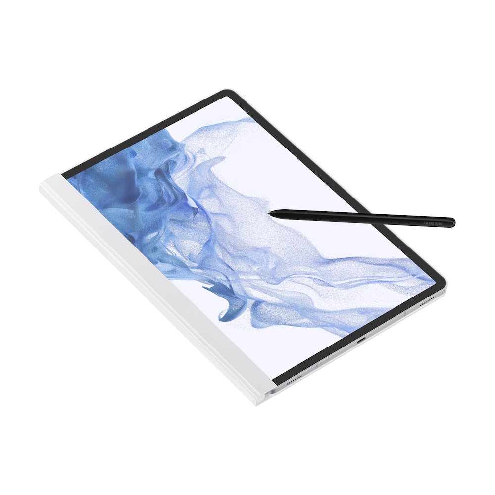Samsung Note View Cover EF-ZX800 für Galaxy Tab S7+/S8+ Weiß