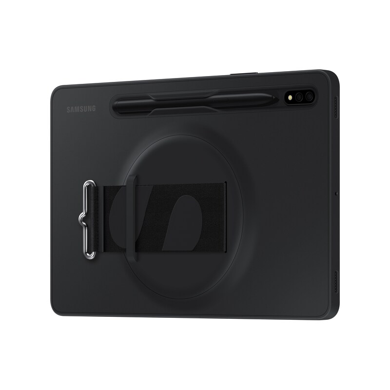 Samsung Strap Cover EF-GX700 für Galaxy Tab S8 Schwarz