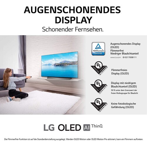 LG OLED77C17 195cm 77" 4K OLED 100 Hz Smart TV Fernseher