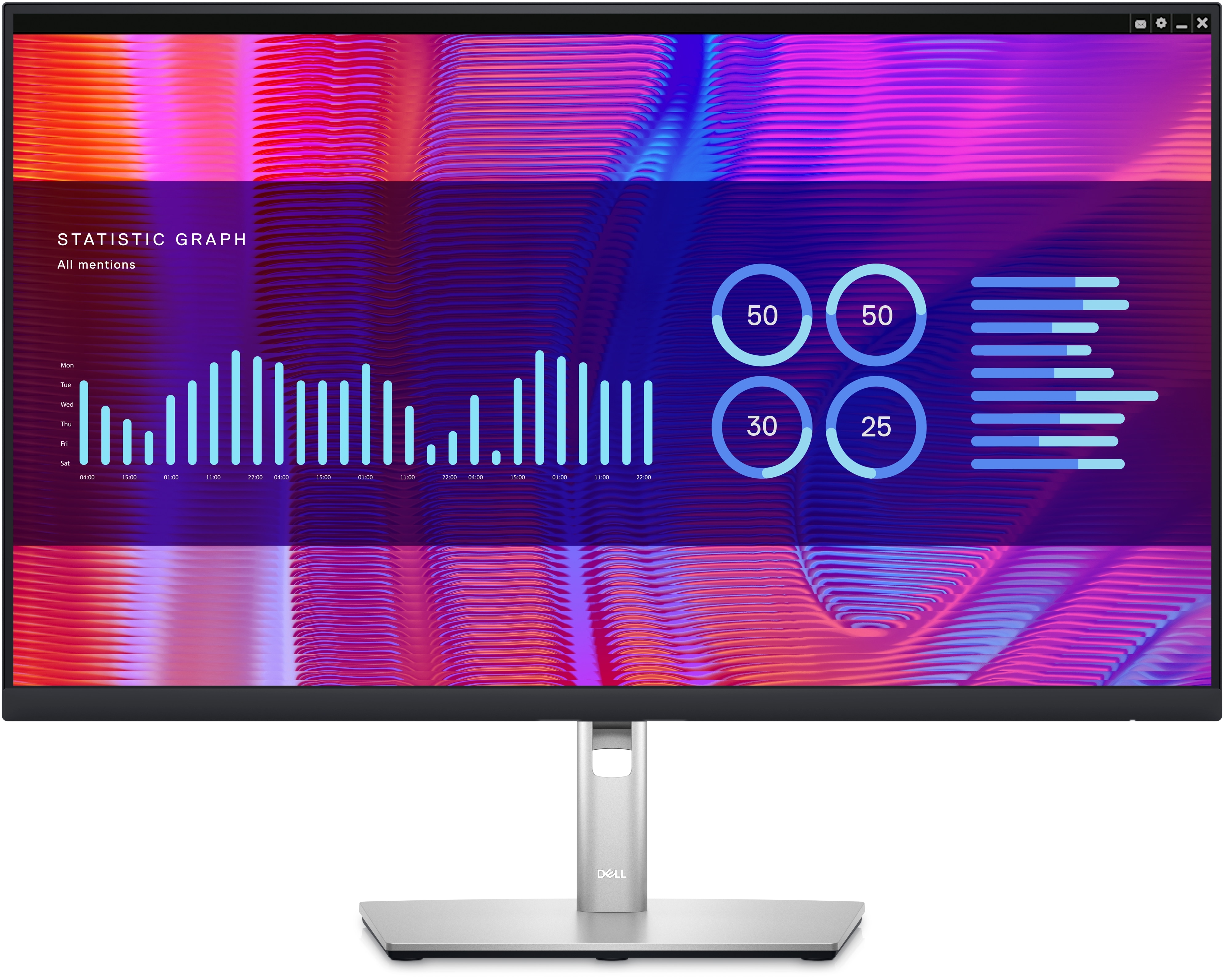 DELL P2723DE 68,6cm (27&quot;) WQHD IPS Office-Monitor DP/HDMI/USB-C 5ms Pivot HV