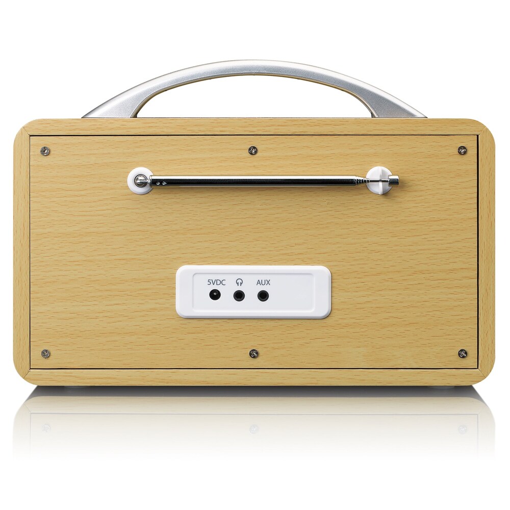 Lenco PIR-645 Stereo Internetradio mit DAB+, FM (Weiß)