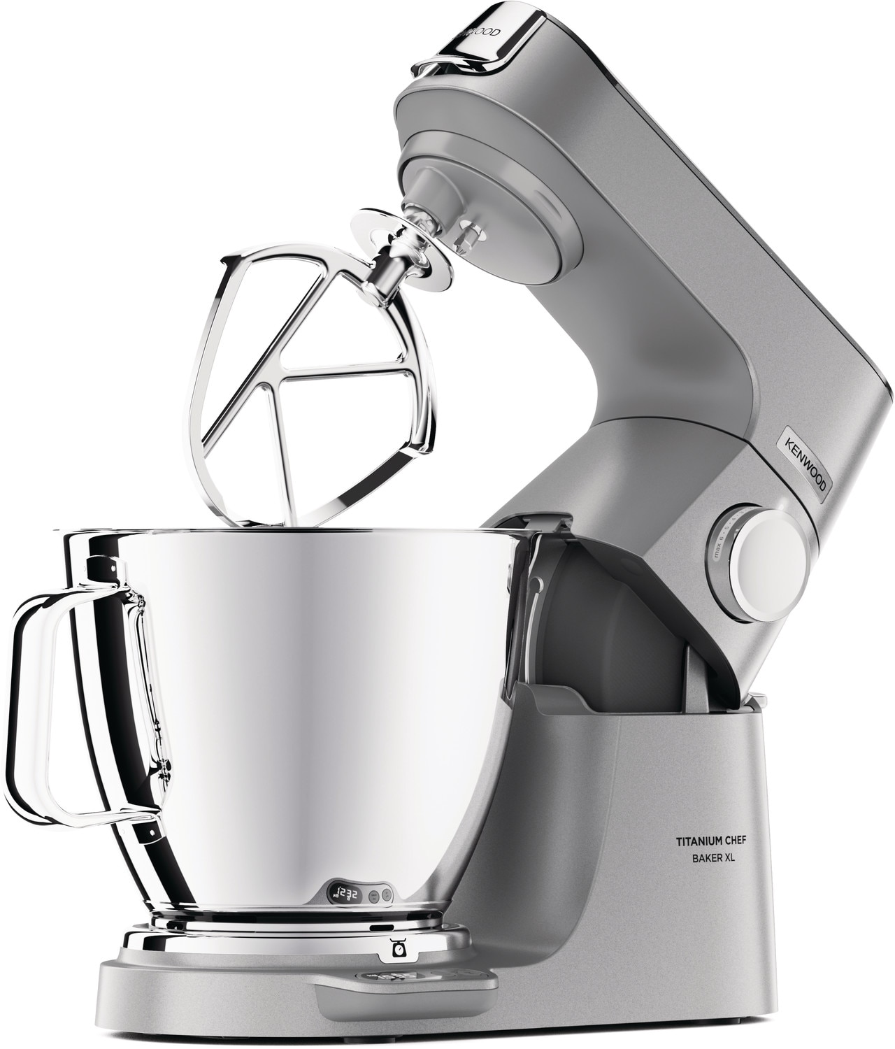 Kenwood KVL85.004SI Titanium Chef Baker K&uuml;chenmaschine 5l 1.200W silber