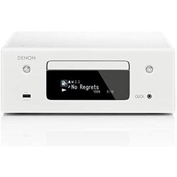 Denon RCD-N10 CD-Kompaktanlage HEOS Multiroom Bluetooth Airplay2 wei&szlig;