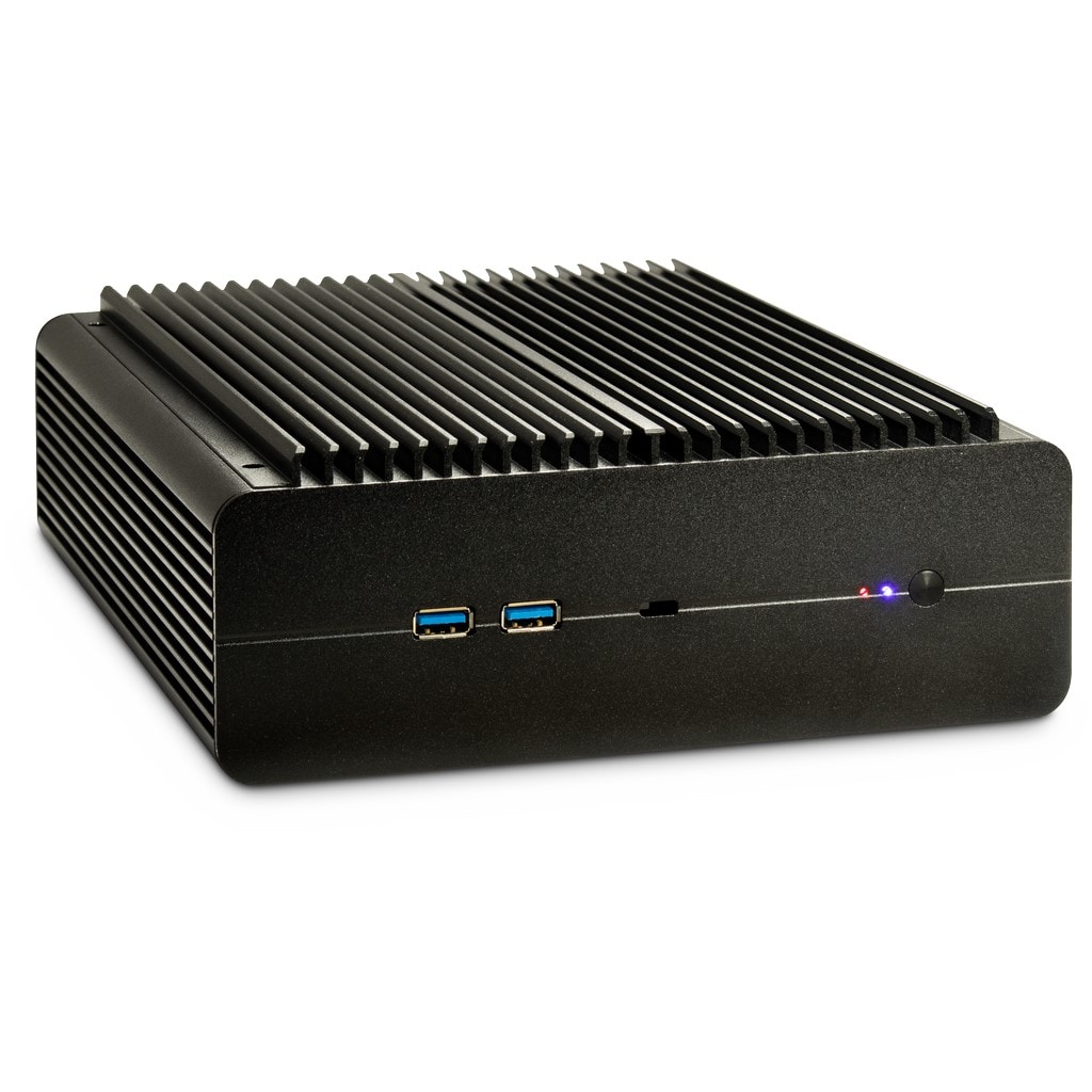 Inter-Tech IP-60 Geh&auml;use Mini-ITX, USB 3.0, schwarz