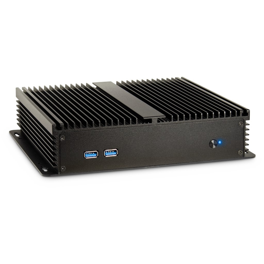 Inter-Tech IP-40 Geh&auml;use Mini-ITX, USB 3.0, schwarz