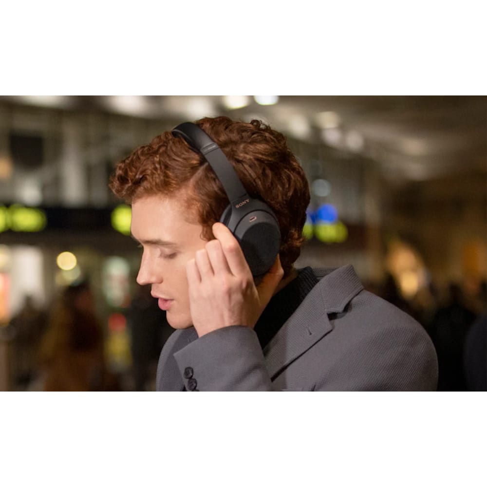 Sony WH-1000XM4 Schwarz Over Ear Kopfhörer mit Noise Cancelling und Bluetooth